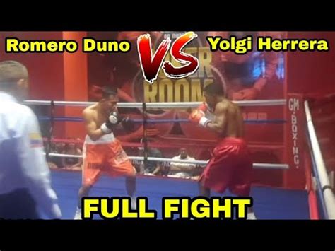 romero duno fight.